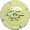 Capsule Lemaire R.C. Nom horizontal, crème et bleu