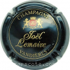 Capsule Lemaire Joël Noir, or et rouge