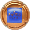 Capsule Lenôtre Or-cuivré, carré bleu