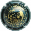 Capsule Le Gouive P. et F. Vert noir et or