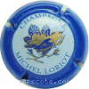 Capsule Loriot Michel Contour bleu, centre bleu pastel