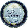 Capsule Loriot P. et F. Contour bleu nuit métallisé