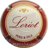 Capsule Loriot P. et F. Contour bordeaux