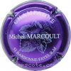Capsule Marcoult Michel Violet métallisé et blanc