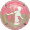 Capsule Marina D. Fond gris et rose