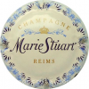 Capsule Marie Stuart Fond blanc cassé, lettres fines