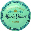 Capsule Marie Stuart Fond vert, lettres épaisses doublées
