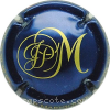 Capsule Marniquet J.P. Bleu vif métallisé et jaune