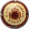 Capsule Martin P. Louis Bordeaux, fond crème foncé