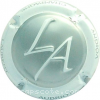 Capsule Aubriot Laurent Argent, contour blanc