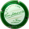 Capsule Masse-Liebart Contour vert, fond blanc