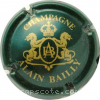 Capsule Bailly Alain Vert foncé et or