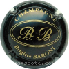 Capsule Baroni Brigitte Noir et or