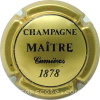 Capsule Maitre Or et noir