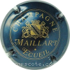 Capsule Maillart Bleu foncé métallisé et or