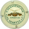Capsule Martel G.H. et C° Contour crème, écriture verte