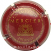 Capsule Mercier Bordeaux et or