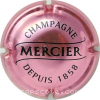 Capsule Mercier Rosé et noir