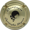Capsule Mignon Christophe Or pâle et noir