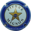Capsule Mignon Pierre Fond pastel, contour bleu