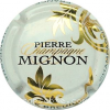 Capsule Mignon Pierre Feuilles or, blanc cassé
