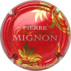 Capsule Mignon Pierre Feuilles or, rouge