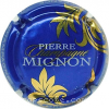 Capsule Mignon Pierre Feuilles or, bleu