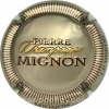 Capsule Mignon Pierre Greige et marron, striée