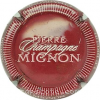 Capsule Mignon Pierre Framboise et blanc, striée