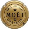 Capsule Moët et Chandon Or foncé, brut impérial