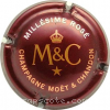 Capsule Moët et Chandon Bordeaux, millésime rosé