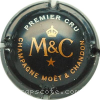 Capsule Moët et Chandon Gris foncé, premier cru