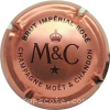 Capsule Moët et Chandon Rosé, brut impérial rosé