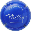 Capsule Millot P. et F. Bleu et blanc