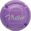 Capsule Millot P. et F. Violine et blanc
