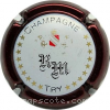 Capsule Miguel Roger Contour bordeaux métallisé
