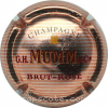 Capsule Mumm Brut rosé, rosé rayé