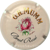 Capsule Mumm Brut rosé, rose rose foncé