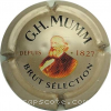 Capsule Mumm Brut sélection, quart, gris clair