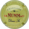 Capsule Mumm Demis sec, crème, rayé