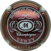 Capsule Mouzon Père et Fils Bordeaux et blanc, strié or