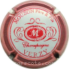 Capsule Mouzon Père et Fils Blanc et rouge, contour rosé