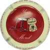 Capsule Morel Yves Fond bordeaux, contour crème
