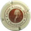 Capsule Moët et Chandon Claude Moët, crème et marron