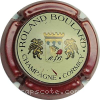 Capsule Boulard Roland Contour bordeaux, fond créme