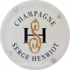 Capsule Henriot Serge Blanc, noir et or