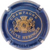 Capsule Heringer Vve Bleu et or mat
