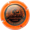 Capsule Jorez-Lejeune Fond noir, contour orange