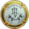 Capsule Jumeau-Delozanne Contour or, fond blanc