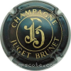 Capsule Juget-Brunet Noir et or, nom sans trait d'union